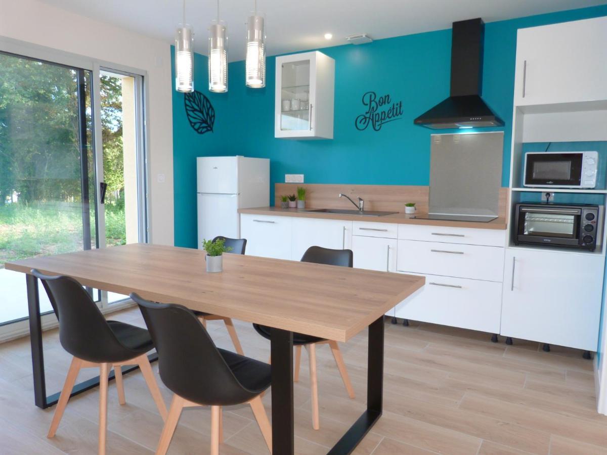 Lumineuse Maison Neuve, Cosy,67M², 2 Chambres/6 Couchages 1Km Lac, 200M Du Bourg. Vue Paisible, Sur La Nature Saint-Pardoux  Экстерьер фото